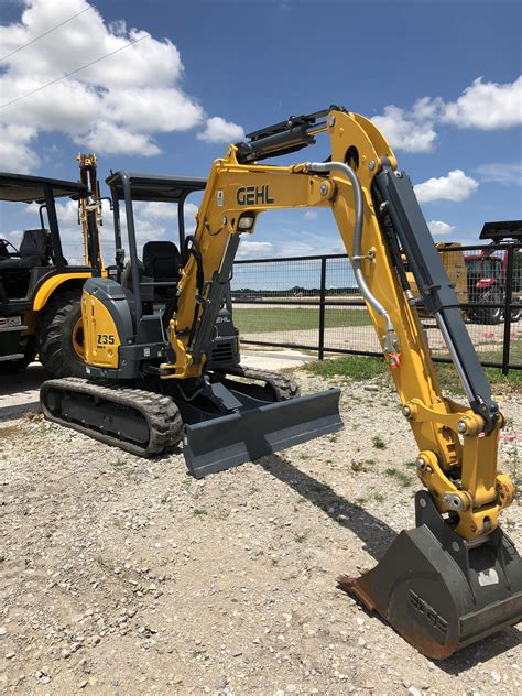 gehl compact excavators|gehl excavator for sale.